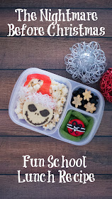 How to make a The Nightmare Before Christmas Jack Skellington Lunch!