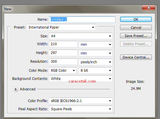 cara buat id card di photoshop