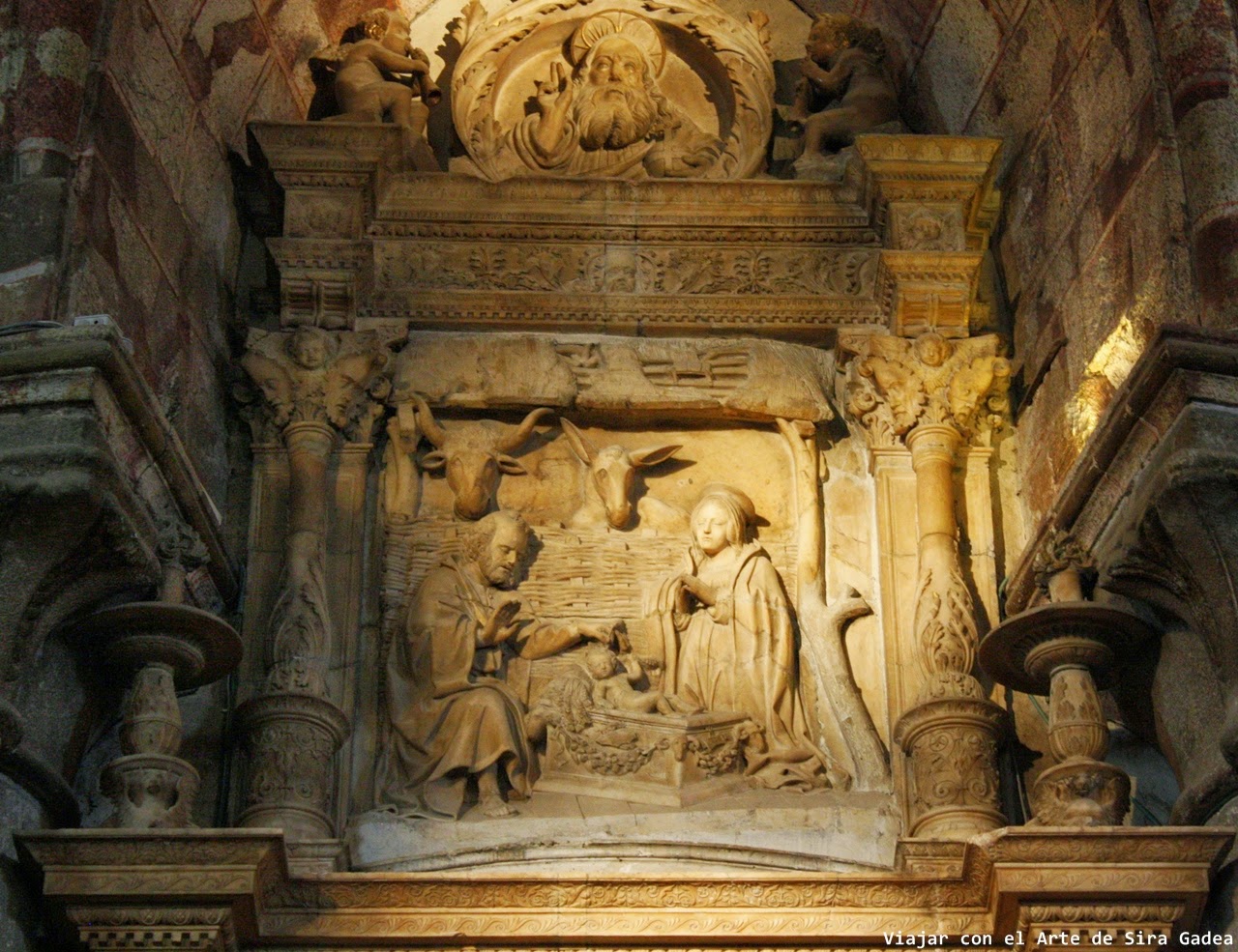 Tostado Trasaltar Catedral Ávila Natividad