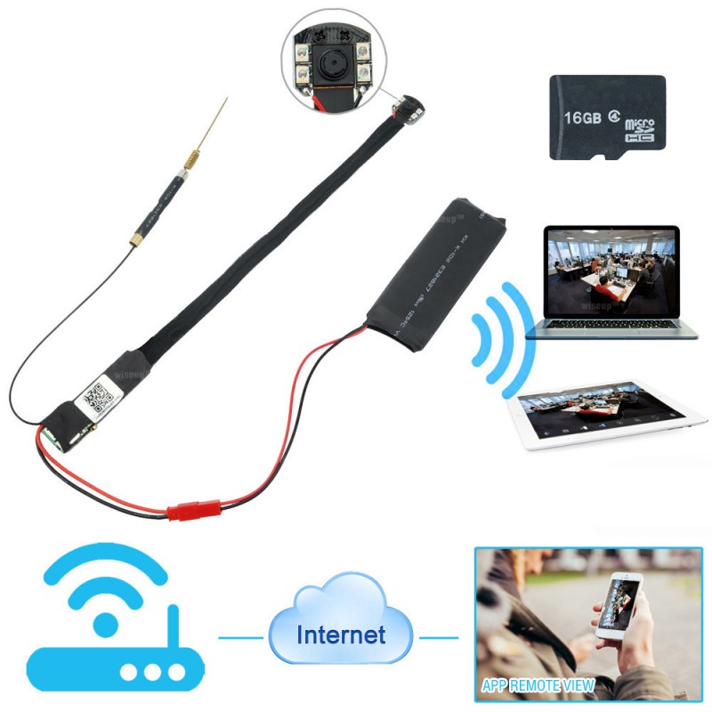 Spy Camera for sale WISEUP T186 Spy Camera Button