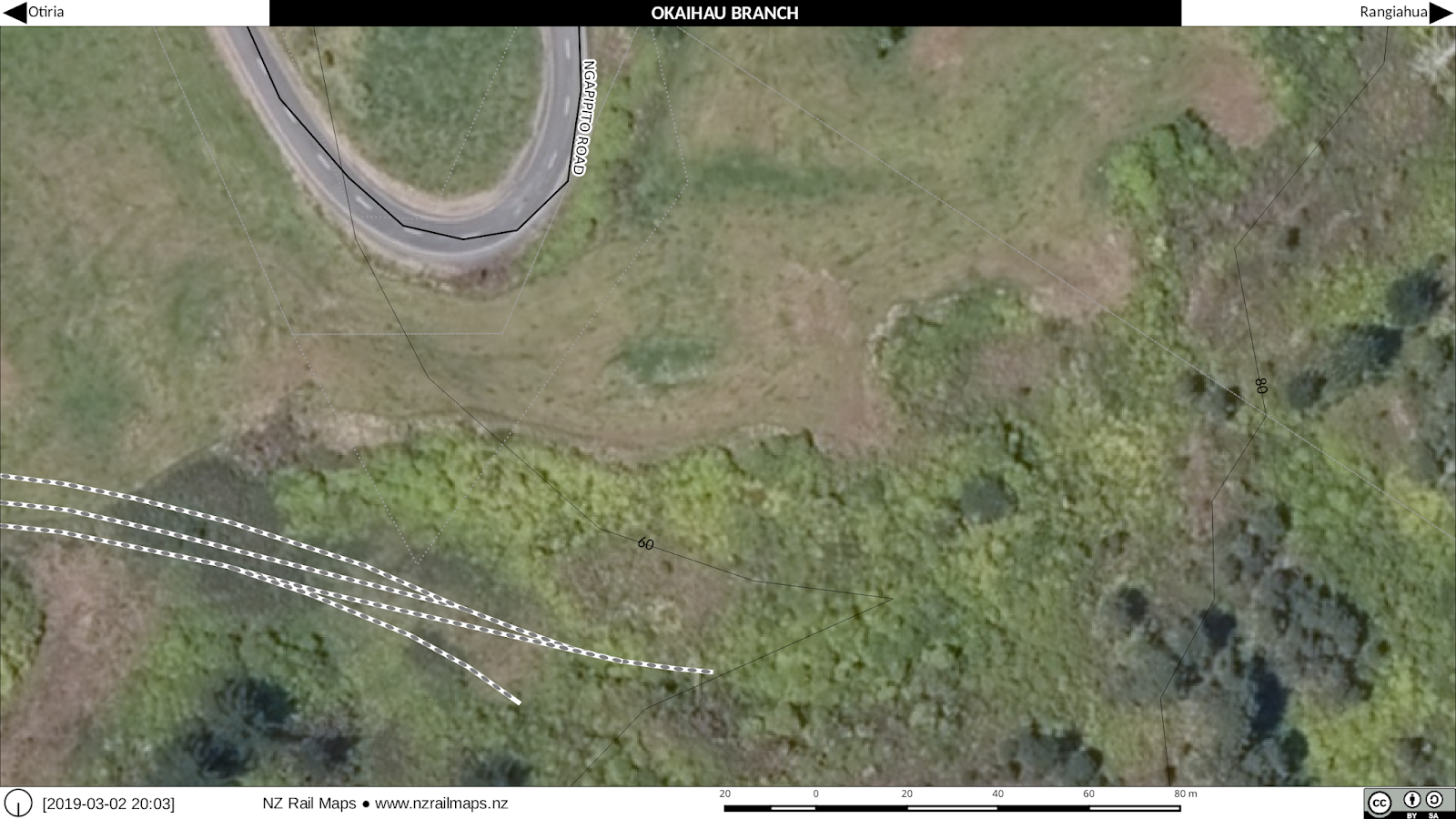 North Auckland Line [3B] Okaihau Branch 2 Kawiti Ballast Pit New