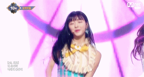 오마이걸 20170511 엠카운트 다운 무대.gif | 인스티즈