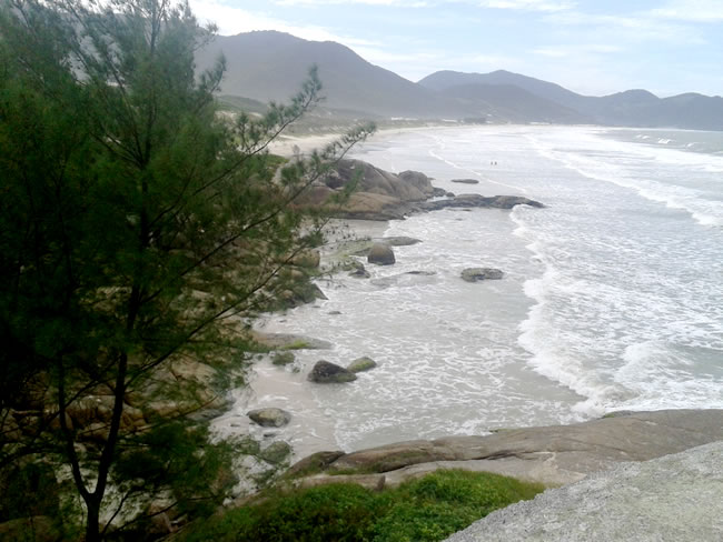 Praia Garopaba Centro