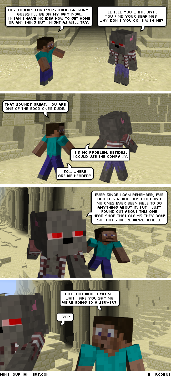 Minecraft Comic