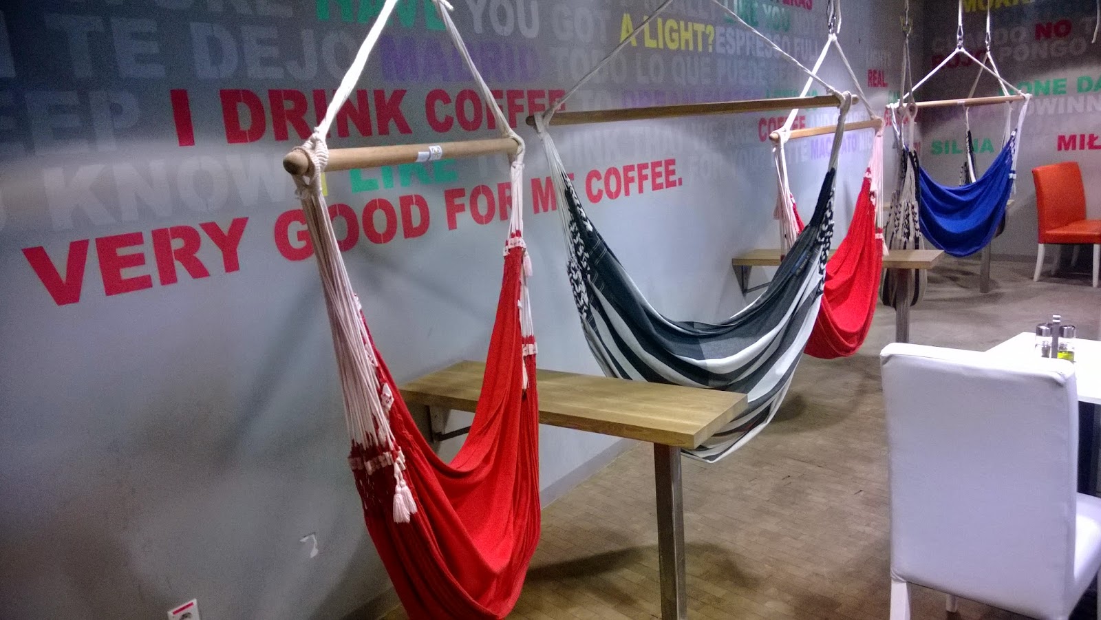 Cowboys & Cappuccinos Hammock Cafe in Warsaw's Coolest Library