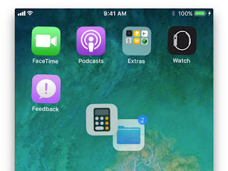 Cara Memindahkan Banyak Aplikasi Sekaligus di iOS 11