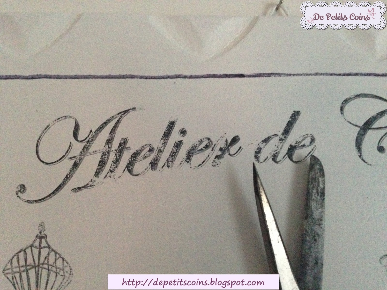 De petits coins: trasferimento d'immagine
