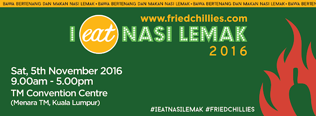 THE BIGGEST NASI LEMAK EVENT  IN THE WORLD IS BACK!
