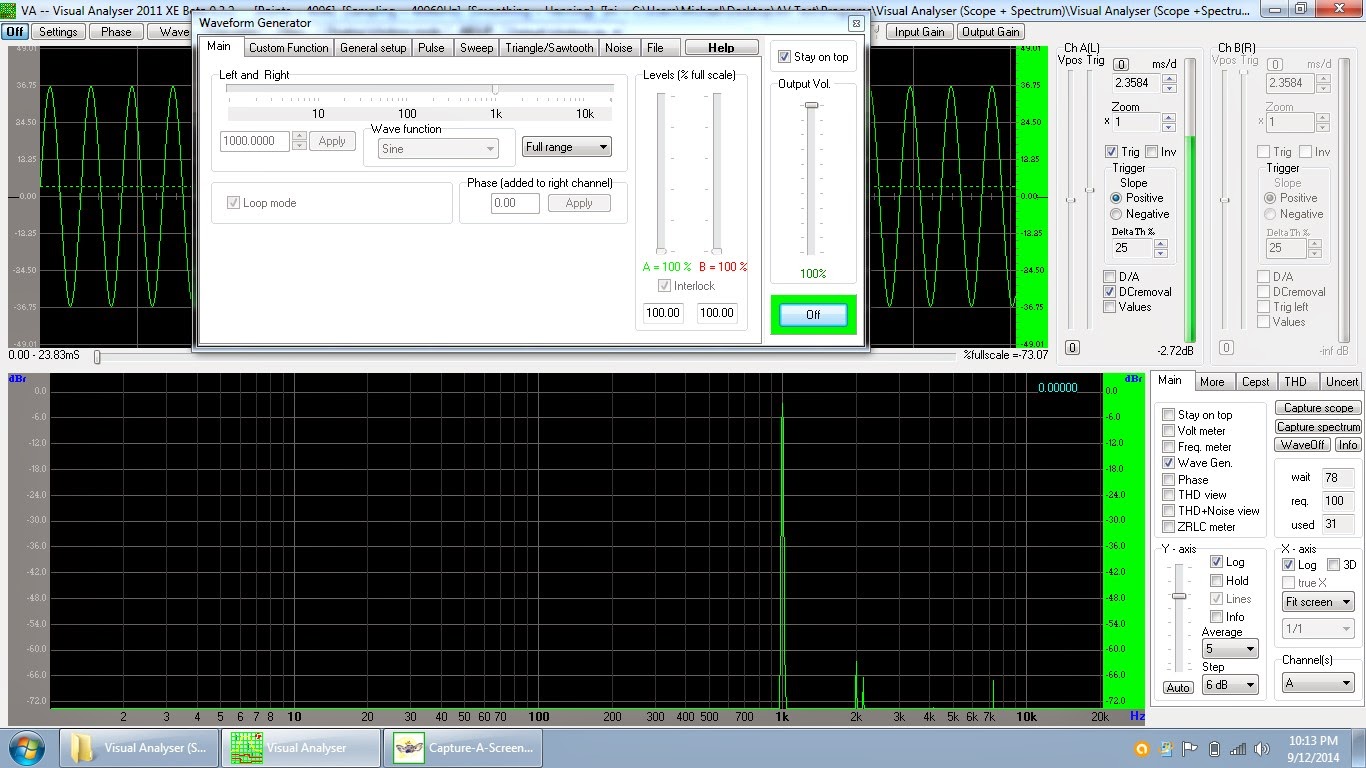 Levy Sound Design: Soundcard Scope Interface