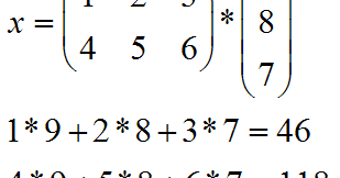 Perkalian Matrik dengan Vektor | Just Sharing