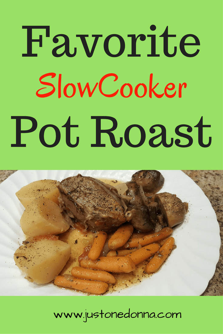 Slow Cooker Pot Roast for Dinner