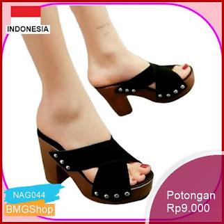 NAG044 Wedges Wanita Ss18 Ch7773 Originalbrand Murah Bmgshop