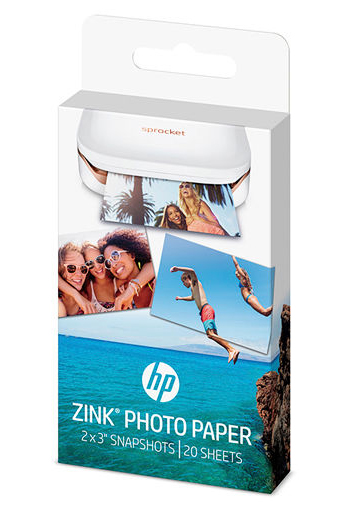 HP ZINK Sticky-Backed Photo Paper #HPSprocket