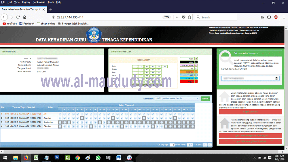 hadir gtk hadir gtk
