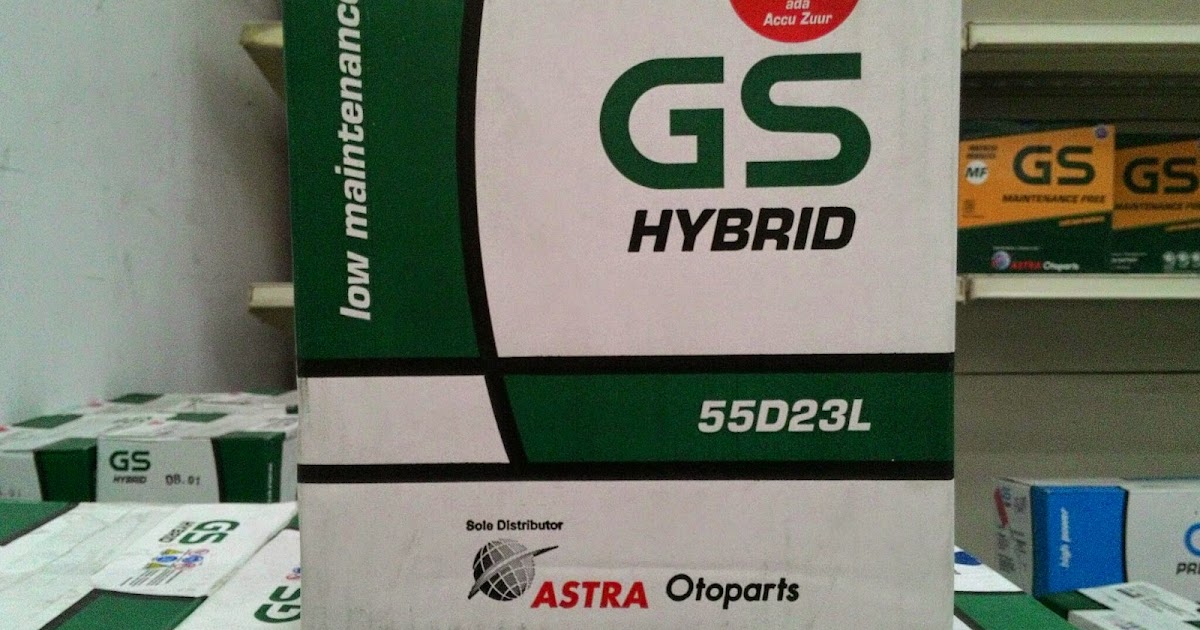 Shop&Drive Tanjung Duren: Harga aki GS Astra Hybrid atau basah terbaru