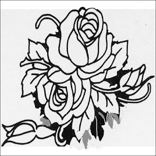 More Roses Coloring Pages