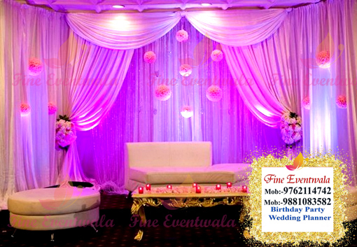 Wedding And Birthday Planner Wedding Reception Engagement Stage