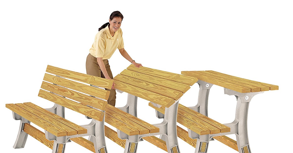 Hopkins Flip Top BenchTable Kit, Convert From Bench To Table And Back