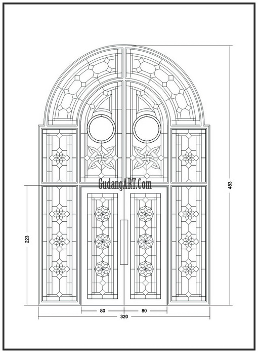 Pintu Masjid  Desain Pintu Utama Masjid - Gudang Art