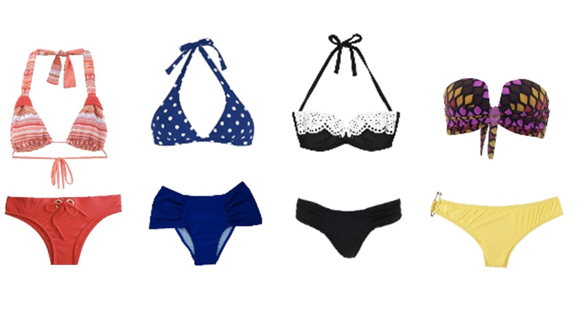 Koisas de Meniinas #D: O biquíni ideal para cada tipo de corpo .