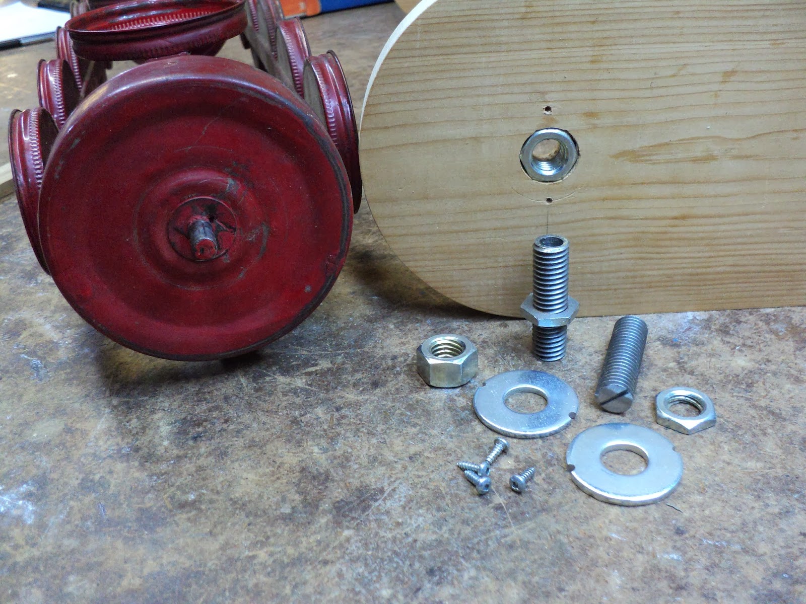 Rouge River Workshop: A Wooden Frame For A Small Parts Carousel
