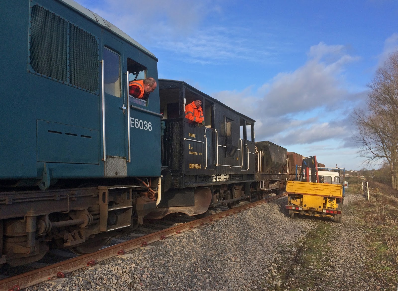 Extension Blog A ballast train