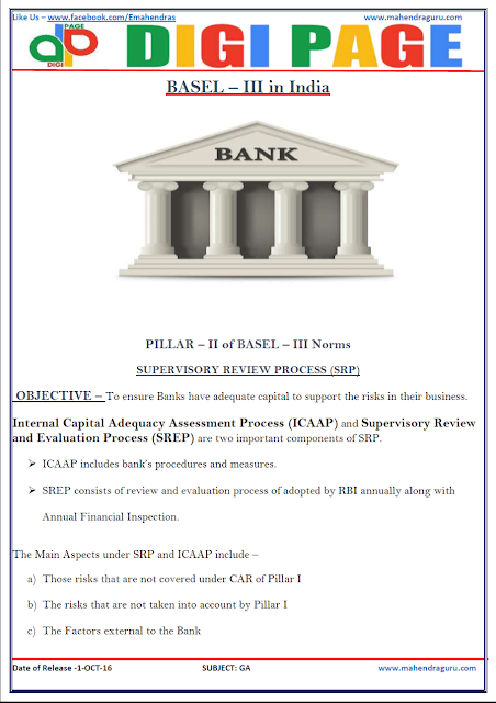 DP | Basel - 3 In India | 