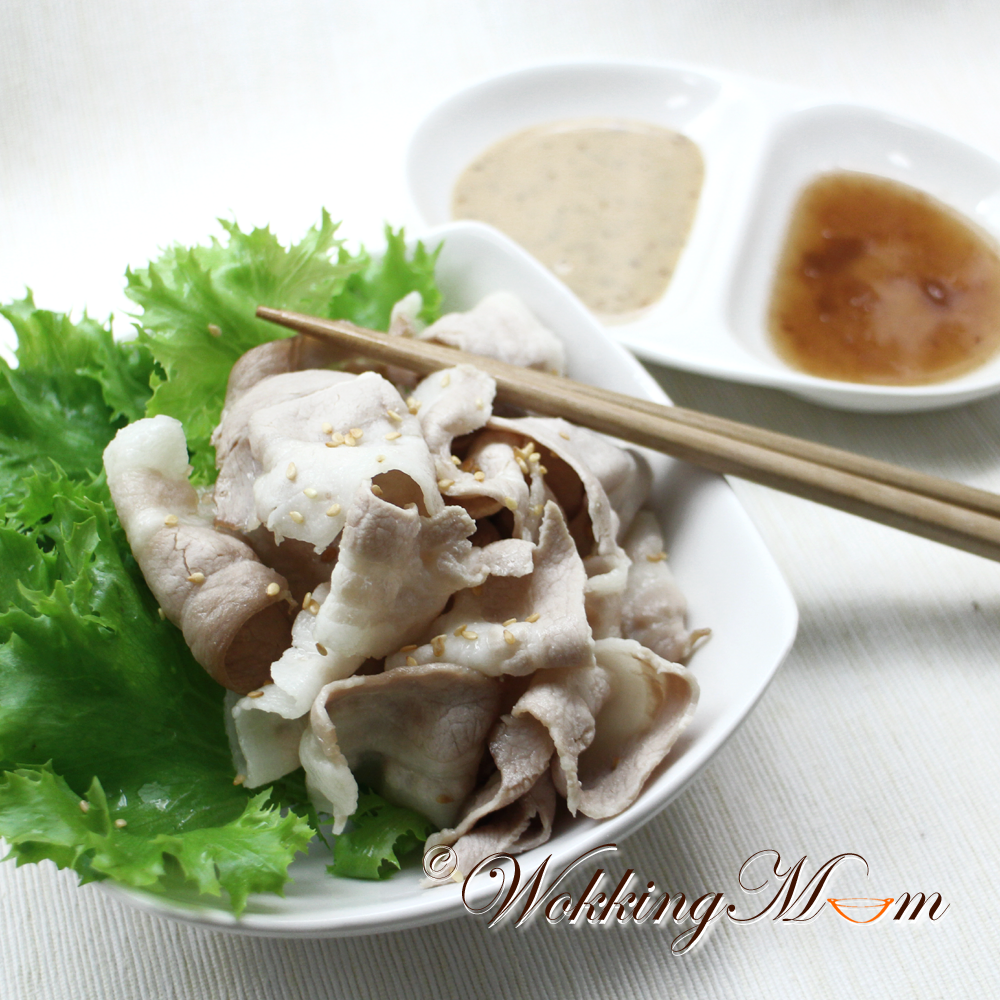 Let's get Wokking! Pork Belly with Double Dipping Sauce Singapore Food Blog on easy recipes