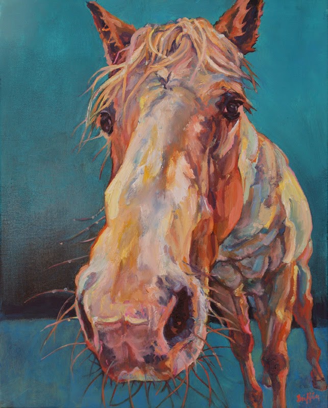 Contemporary Artists of Pennslyvania Colorful Contemporary Horse Art
