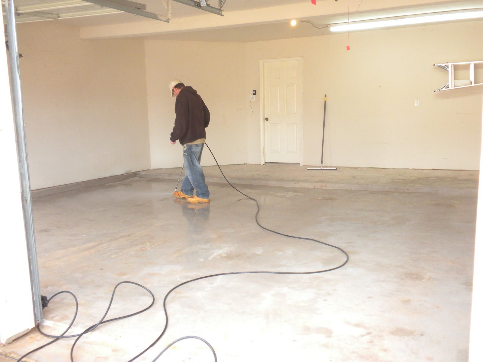 Geology and Life: A Journey with the Walker's: Garage Floor Refinishing