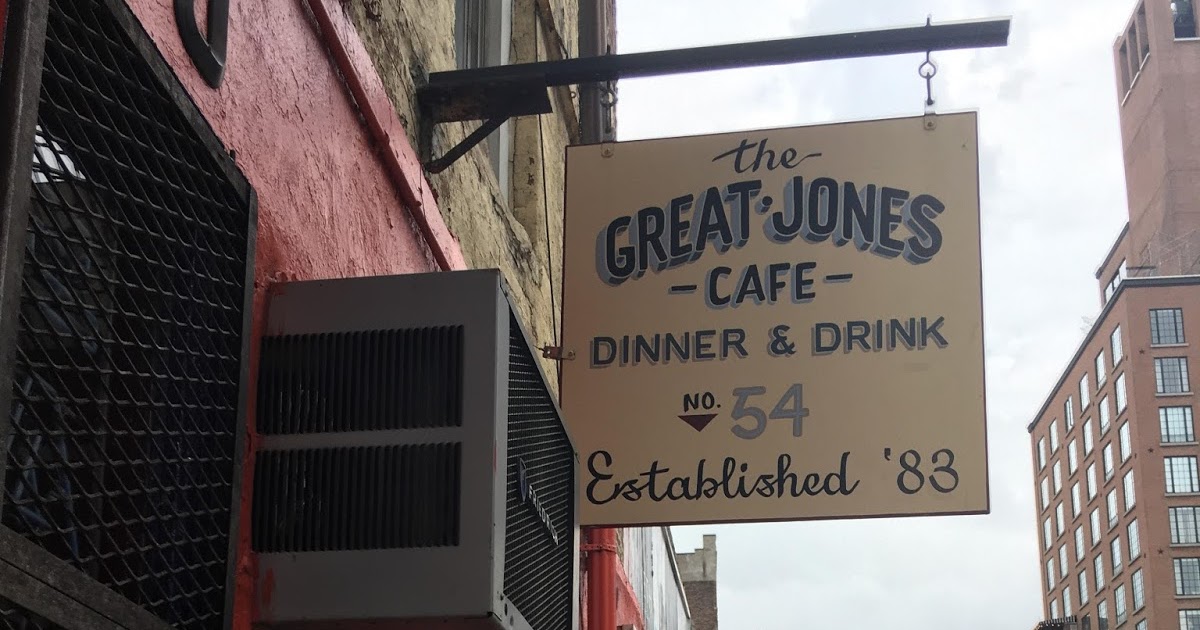EV Grieve The Great Jones Café is now closed, permanently or not