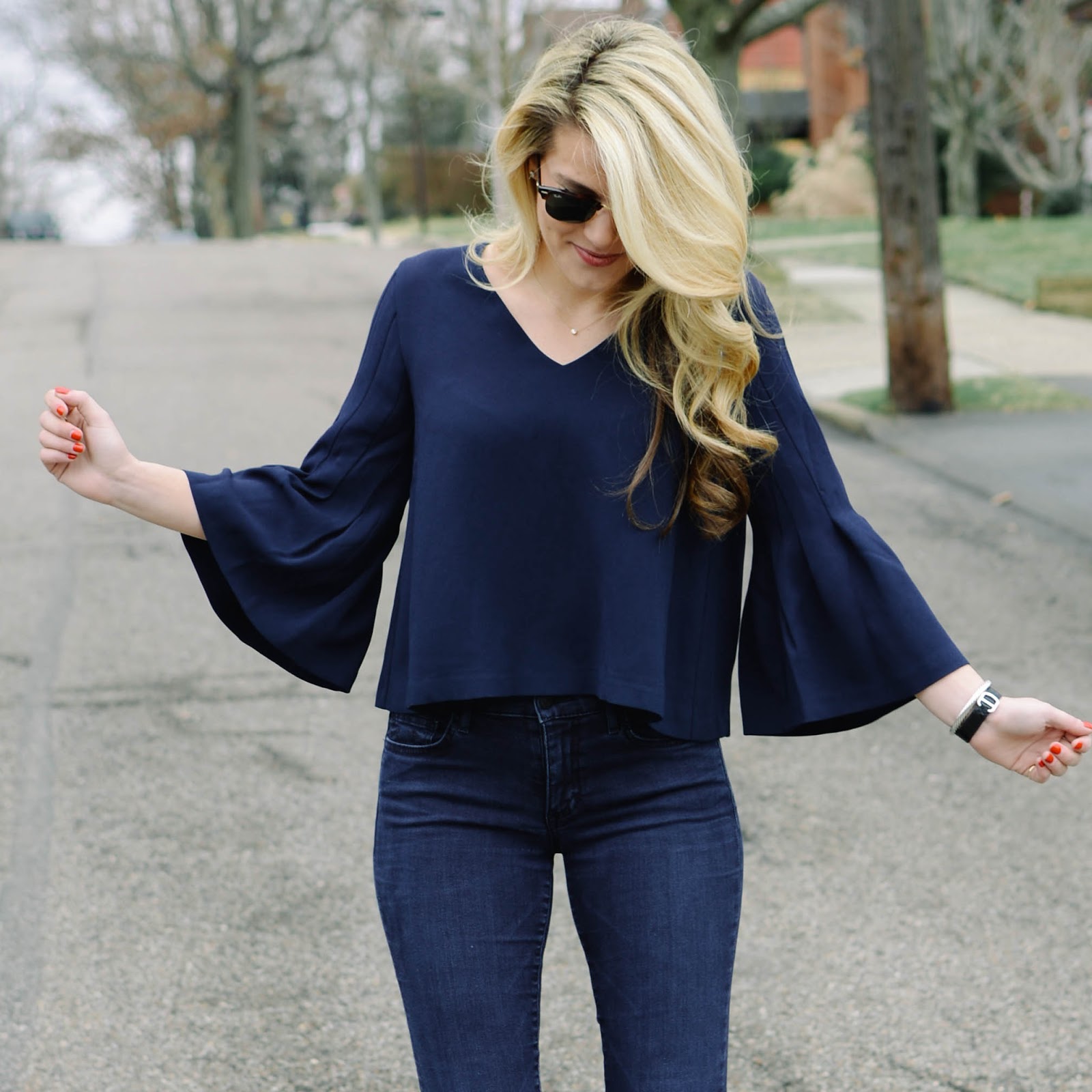Summer Wind: How to Style a Bell Sleeve Top