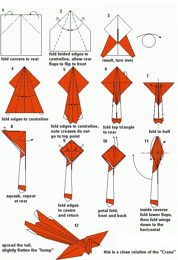 Origami Instructions For Kids Printable Moving Origami