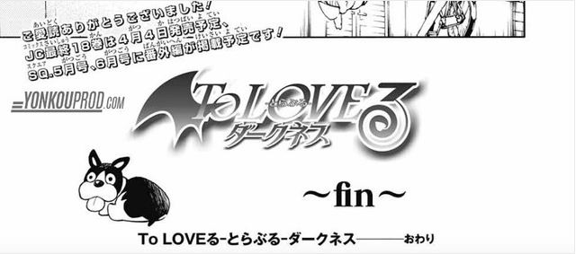 RAW To Love Ru Darkness capítulo em japonês