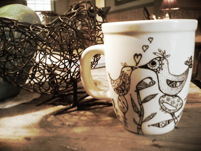 Doodle Love Mug