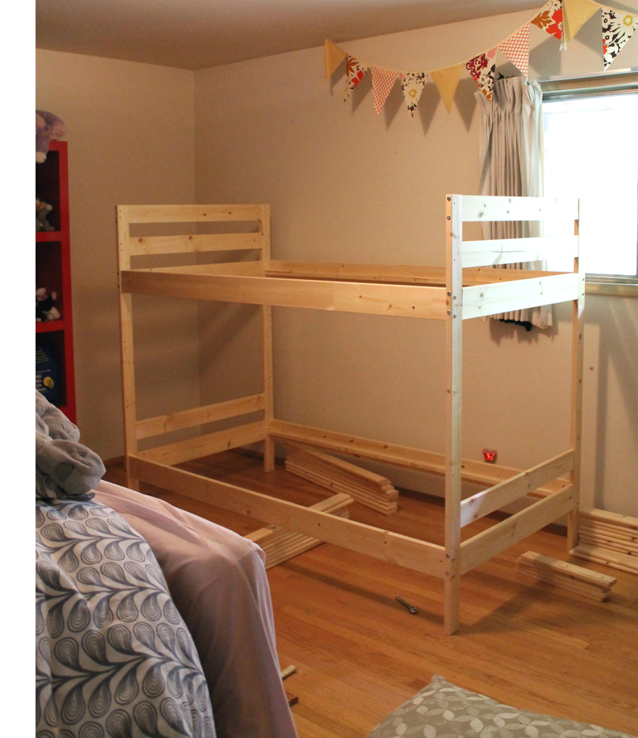 Anna Joyce the Blog Before and After Bunk Bed Edition