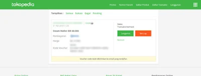 Pembelian Steam Wallet Tanpa CC Berhasil