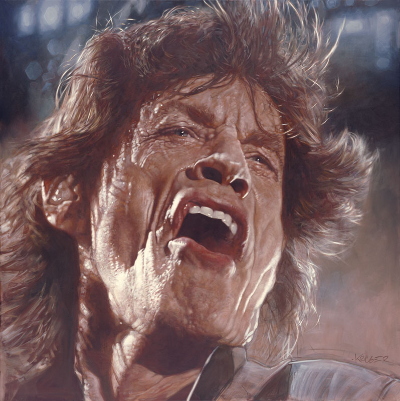 Mick Jagger - Nuevo Realismo Pop - Sebastian Krüger 1963