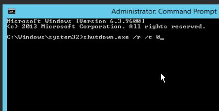 How to restart Windows from the command line. - QBit Networking