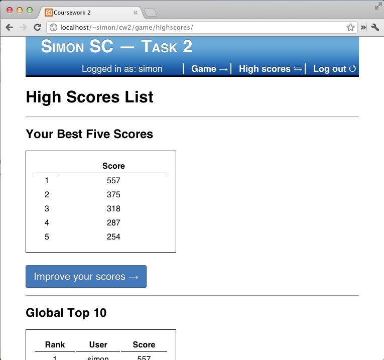 Client and Server Adding and Viewing High Scores Part 1