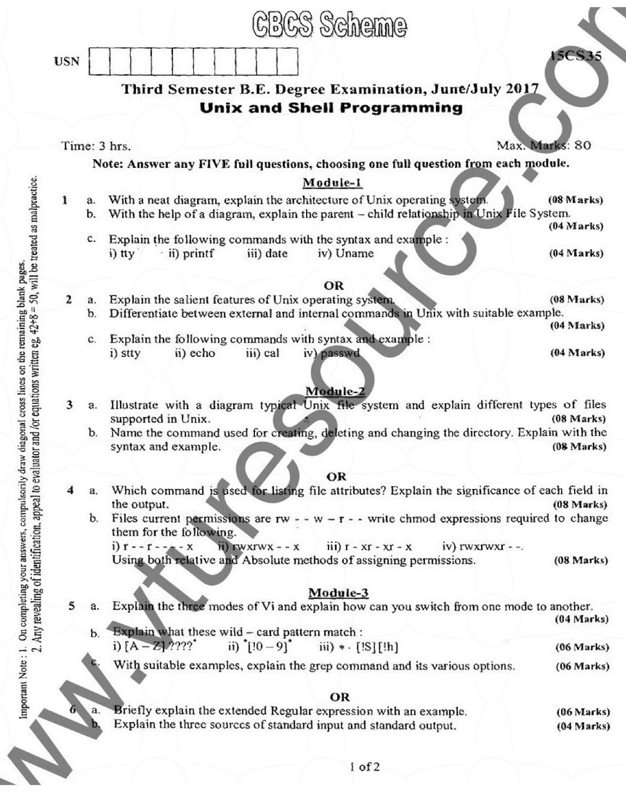 Vtu Th Sem Compiler Design Question Papers Lopterate