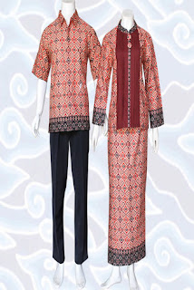 Model Gamis Batik Kombinasi Bolero