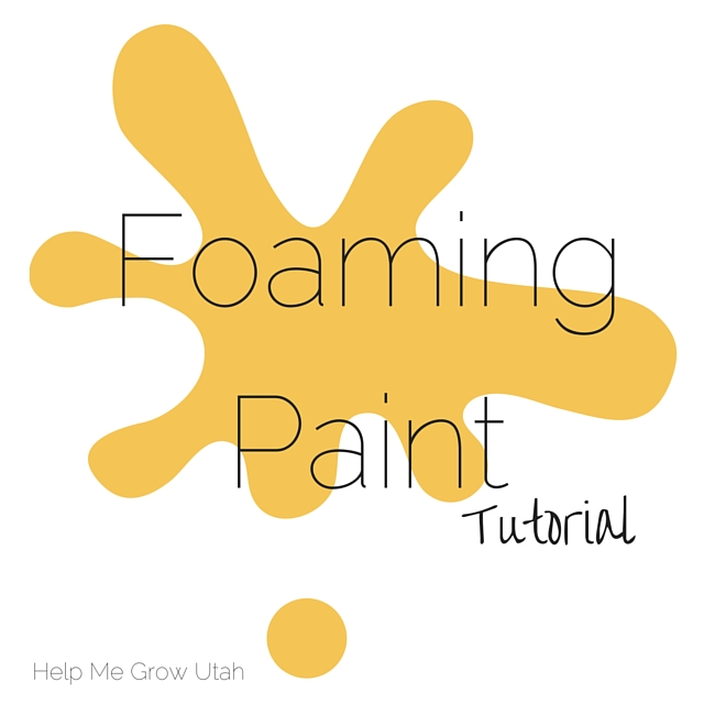 Help Me Grow Foaming Paint