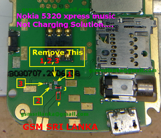 Nokia 5320 xpressmusic Not Charging Solution ~ Solution