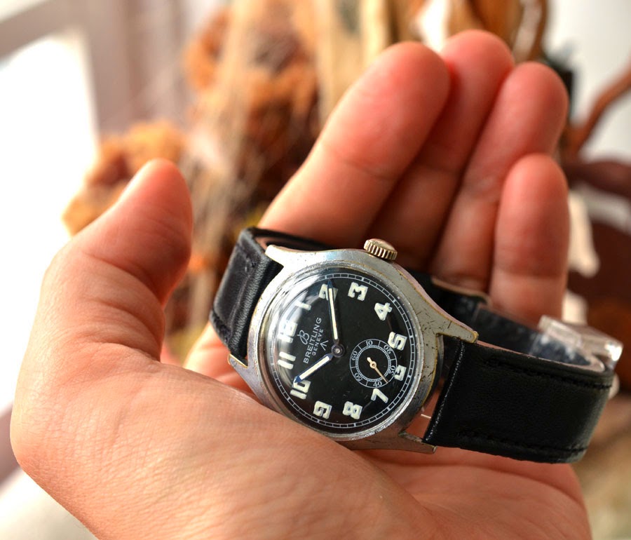 アンティーク BREITLING(ブライトリング)ブロードアロー 英国ミリタリー 機械式手巻き腕時計アンティーク時計 | RIP CORD