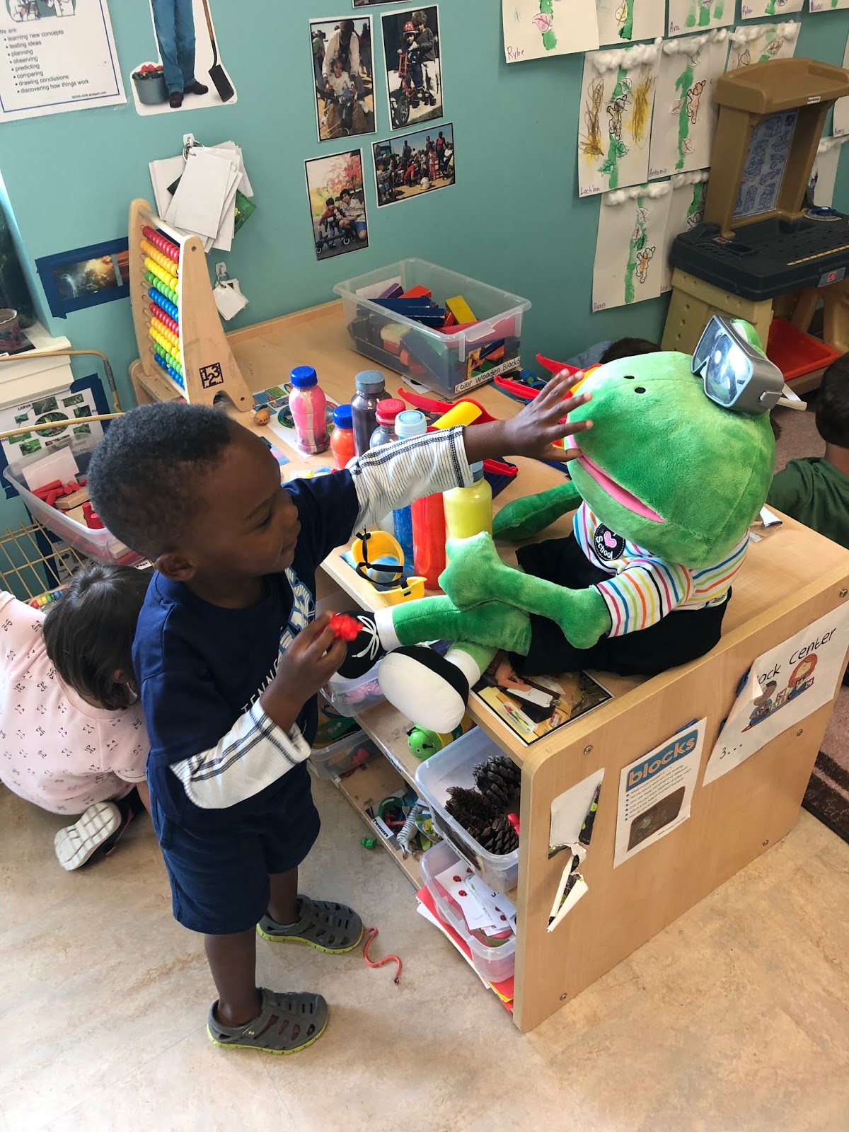 Academy of Harpeth Village Fun With Puppets!