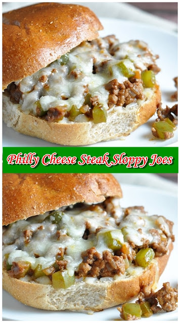 Philly Cheese Steak Sloppy Joes Philly Cheese Steak Sloppy Joes