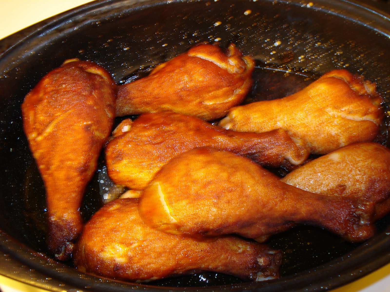 Mare and Bryon's Arts & Crafts Sweet and Spicy Chicken Drummies