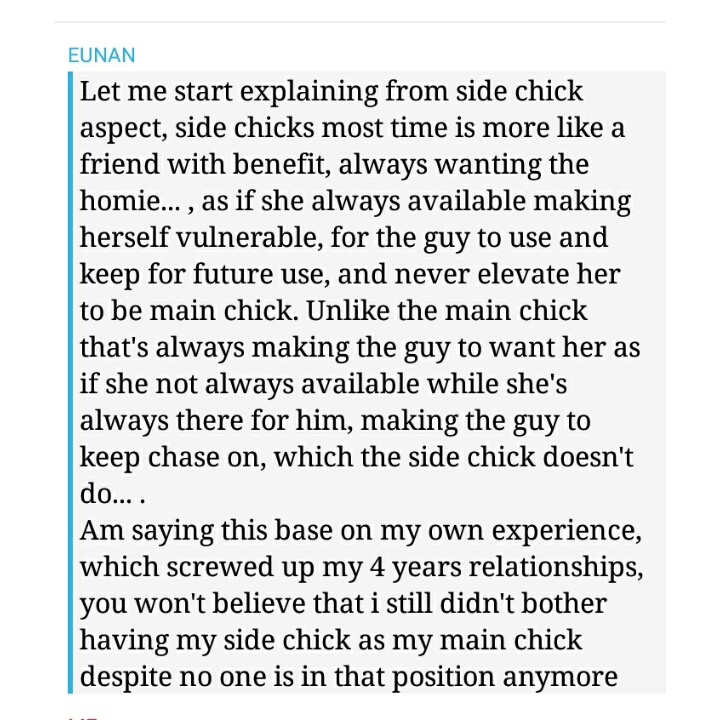 Side Chicks 7 Reasons Why She's The Main Chick, Not You SophieStylish
