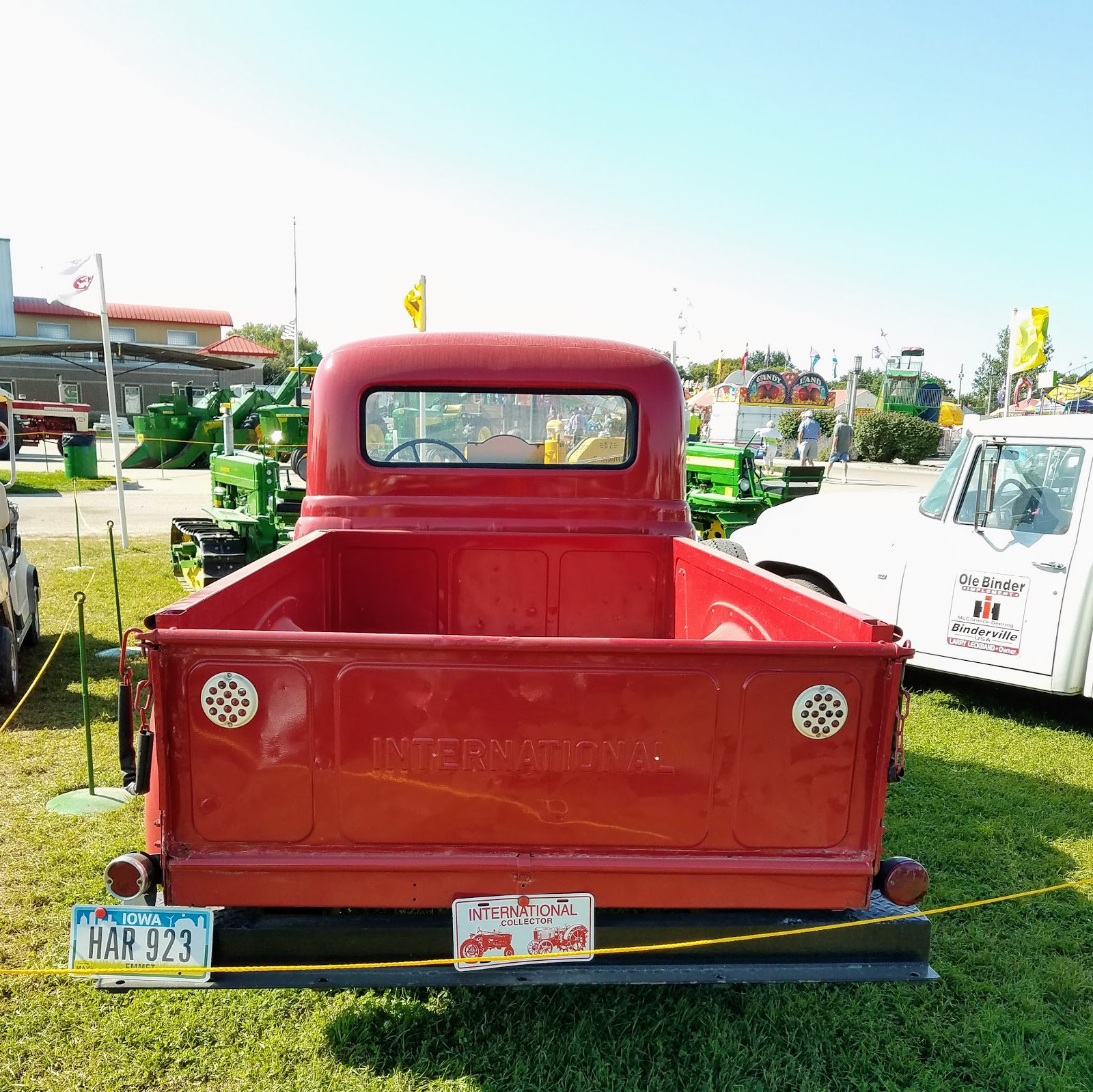 History and Culture by Bicycle Spencer, Iowa 2018 Clay County Fair